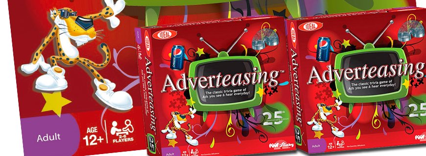 Imagem de um jogo com o tema de publicidade, o nome deste jogo é: advertising.