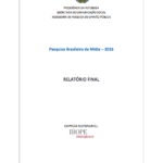 Imagem da capa do documento: Pesquisa Brasileira de Mídia - 2016.