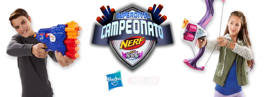 Hasbro – eventos Nerf e Nerf Rebelle (outubro/2016)