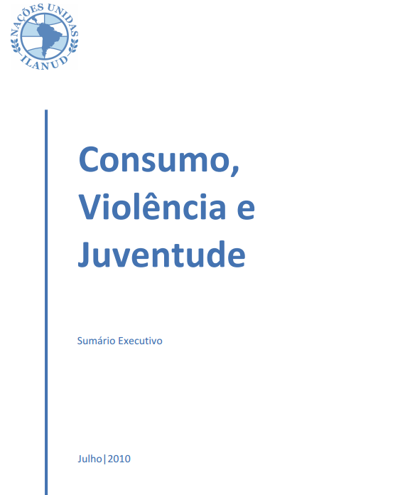 Imagem da capa do documento: Consumo, Violência e Juventude.