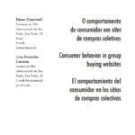 Capa do documento: O comportamento do consumidor em sites de compras coletivas.