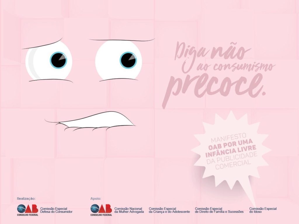 Cartaz da campanha da OAB