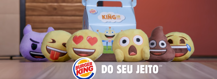 Burger King – Combo King Jr. com ’emojis’ (agosto/2018)
