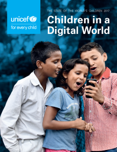 capa da pesquisa Estado das Crianças do Mundo 2017