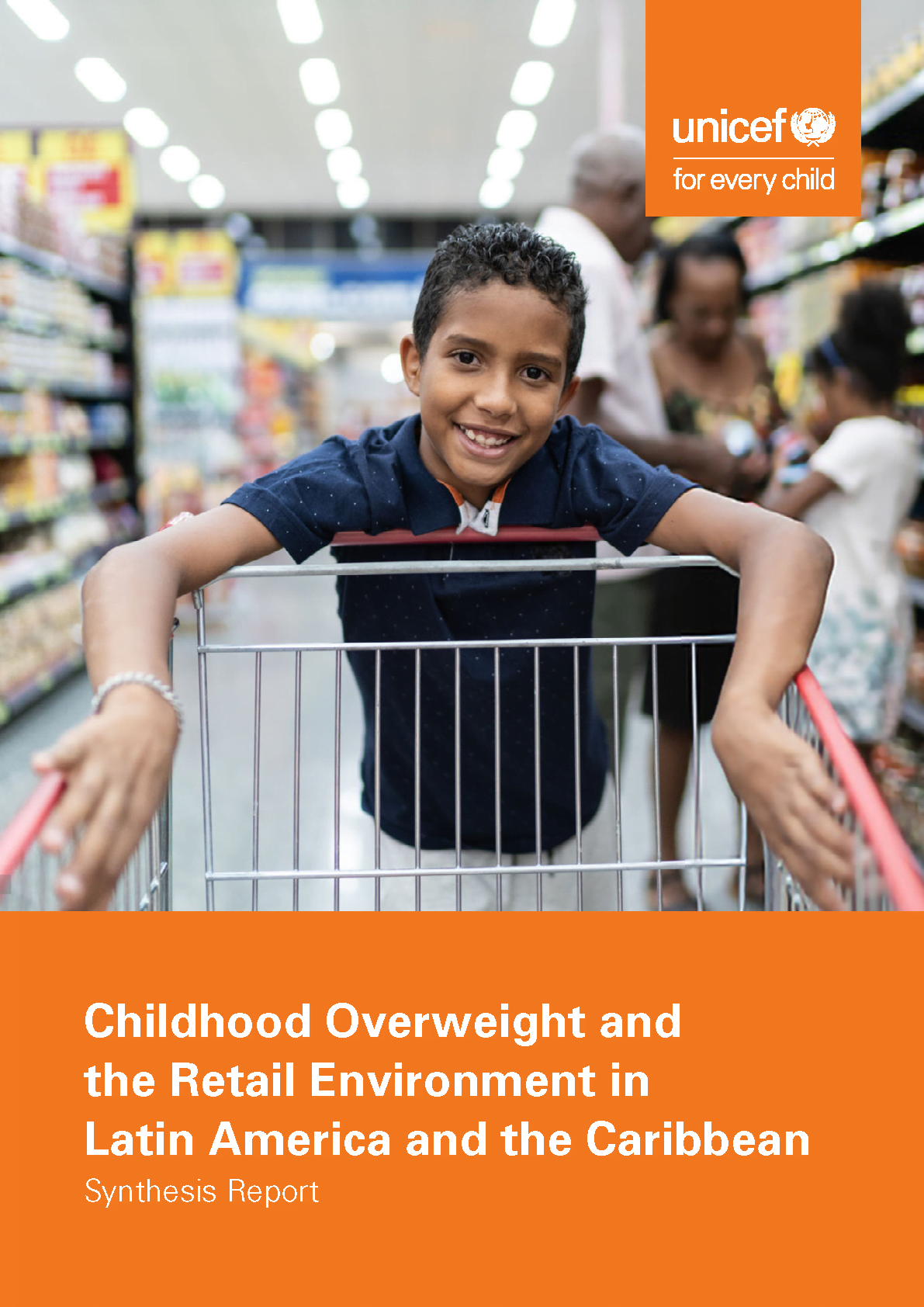 capa de "Childhood Overweight and the Retail Environment in Latin America and the Caribbean"